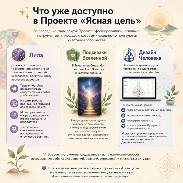Проект Ясная цель